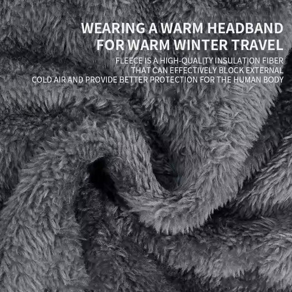 Skiing Riding Windproof Helmet Warm Liner  Thickened Polar Fleece SkiMask For Men & Women Running Bicycle Bike Warm Hats