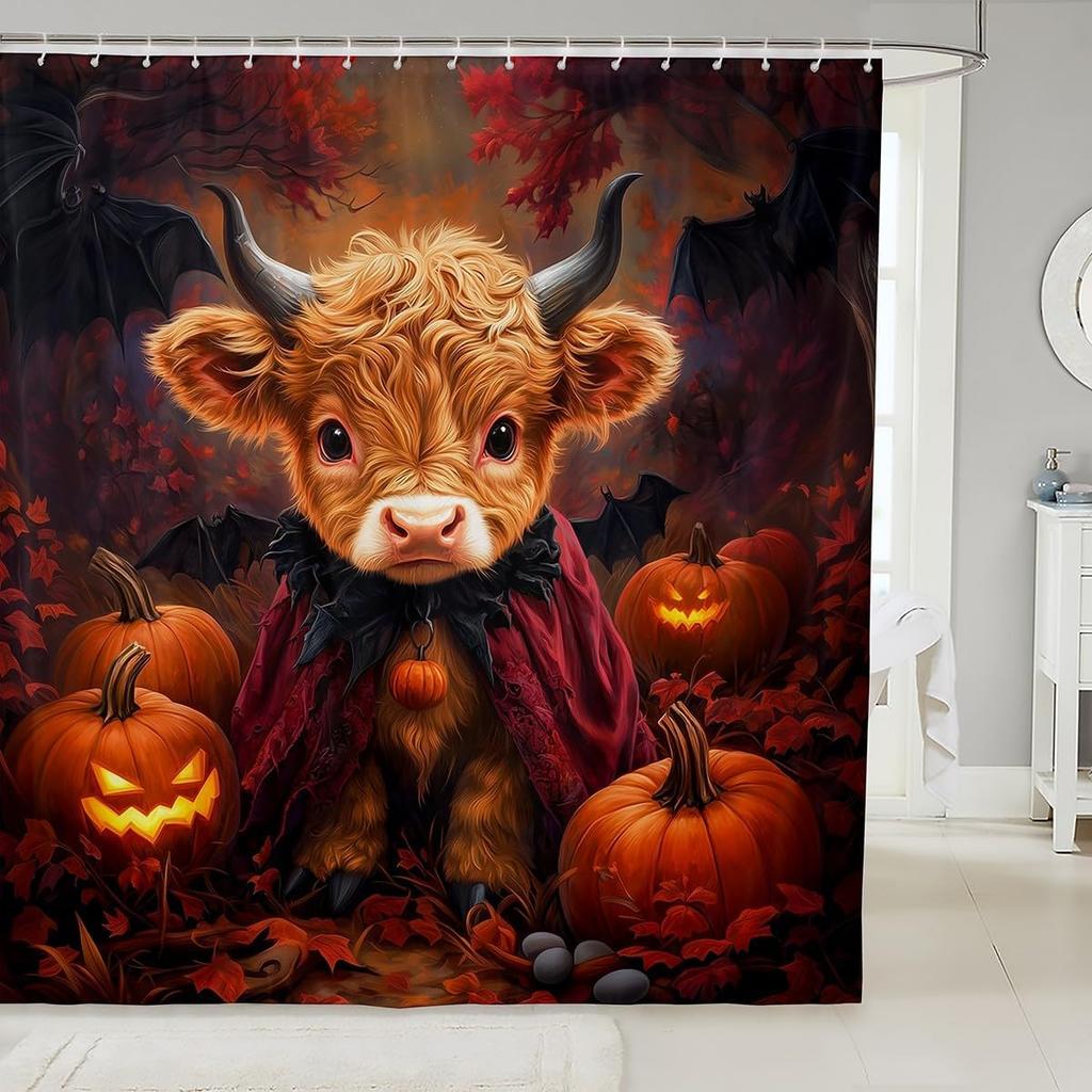 Japanese Style Bathroom Accessories Dragon Shower Curtain Magical Animals Bath Curtain Western Wildlife Theme Bathroom Sets