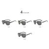 Hot New Driving Anti-Glare Myopia Sunglasses Men Metal Double Beam Short-Sight Eyeglasses 0 -0.5 -0.75 To -6.0