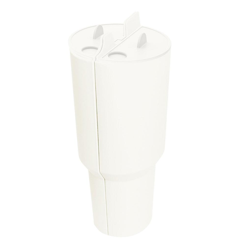 

40 Oz 2-in-1 Drink Separator Silicone Liner Cup Liner Drink Divider Cup for Party Leisure Outdoor Office белый