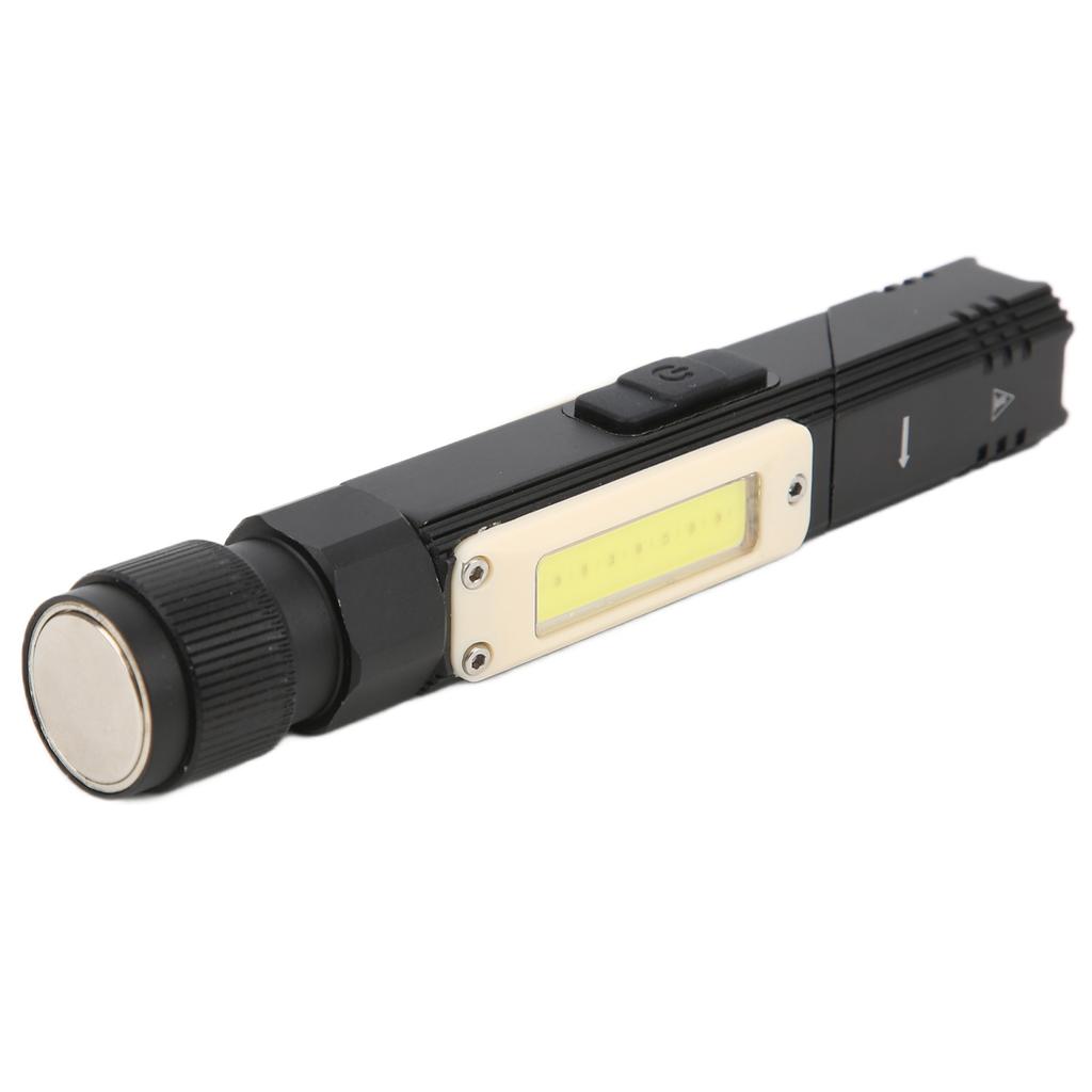 S21 Taschenlampe USB wiederaufladbar Tragbare Kopf drehbare Taschenlampe für Camping Patrouillieren