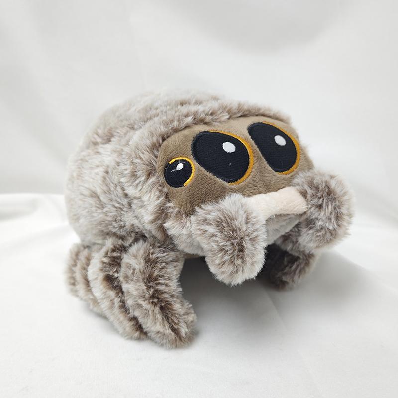 1Pc Kid Gift Stuffed Soft Animals Plushies Spider Toy Black Little Lucas Simulated Pillow Doll Anime Game Room Pillow Decor
