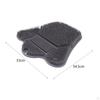 Foot Back Scrubber for Shower Washer Suction Cups Comfortable Accessory Nonslip Bath Massage