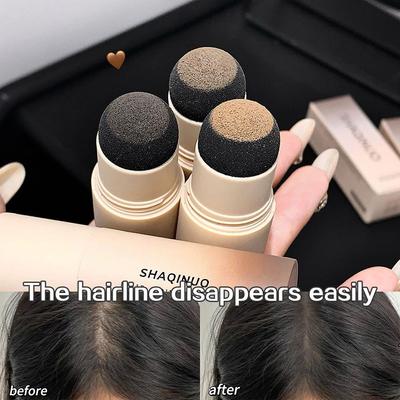 Polvo de sombra para el cabello, resistente al agua, cubre la caída del cabello, polvo para cubrir la calvicie, aumentar la línea del cabello y decorar el cabello.