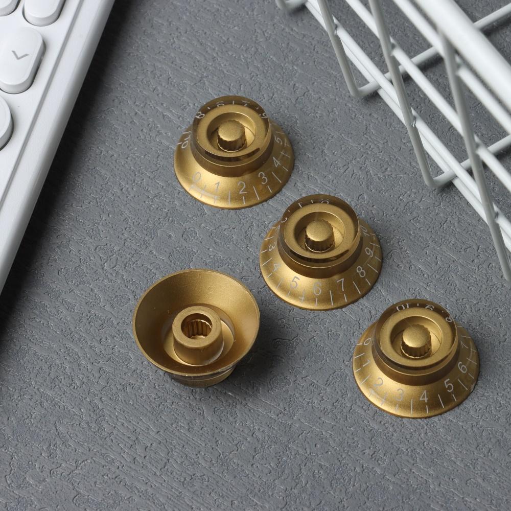 Accessories Electric Guitar Speed Control Bass Tuning Switch Tone Volume Knobs Hat Shape Knob