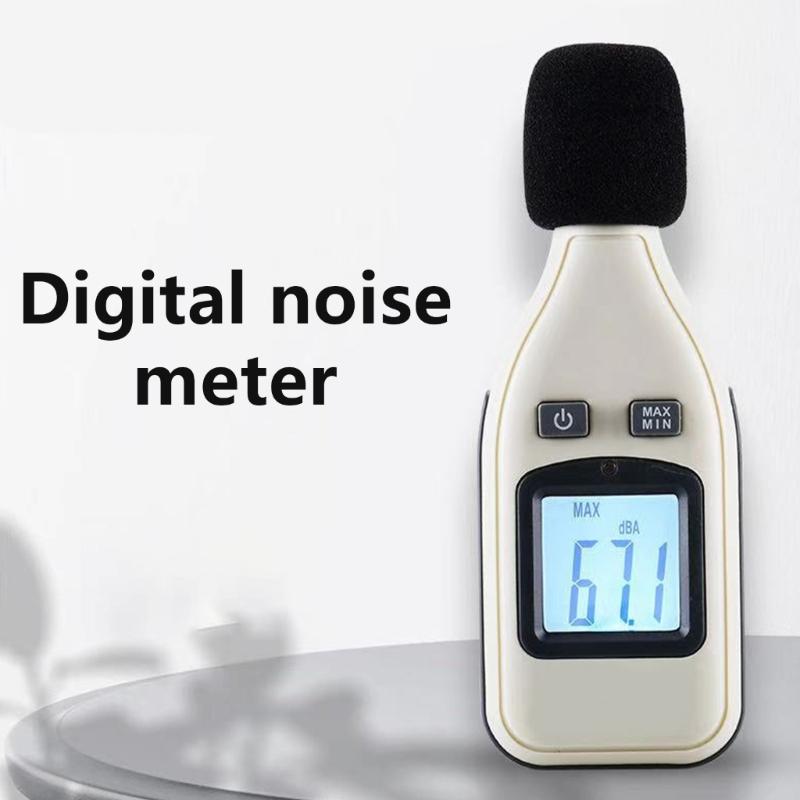 High Precisions Sound Level Meter with Clear LCD Display Upgrades for Accurate Noise Measurement In Various Environment