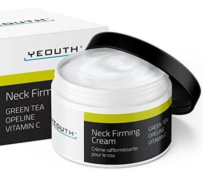 YEOUTH Halscreme 60ml (2 Unzen) Feuchtigkeitspflege für die Kieferpartie und das Dekolleté. pH-neutrales Produkt für dünner werdende Gesichtshaut und Nackenreizungen. Wirksam bei der Anwendung mit einem