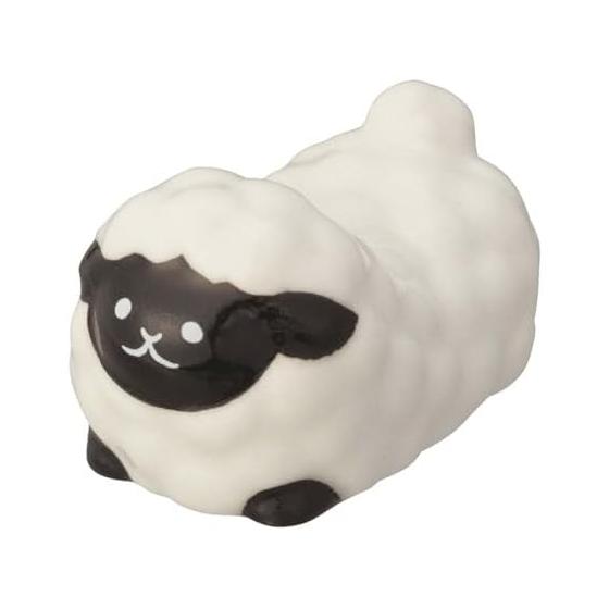Decor Corporation Moko Moko Merry Sheep Chopstick Rest, Suffolk MG-29412, Fluffy Body, Cute Sheep Tableware