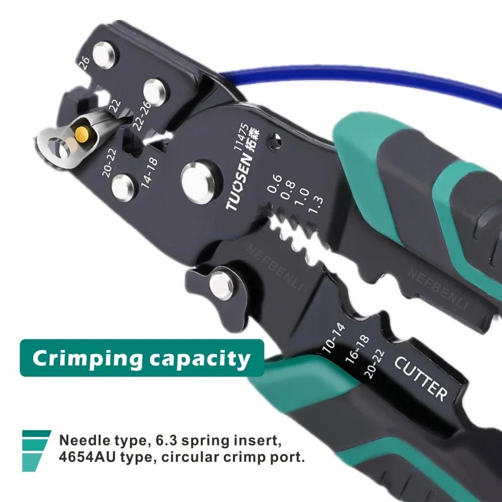 Wire Stripper Multi-Function Pliers Terminal Manual Crimping Pliers Hardware Tool Wire Stripper Multi Specifit Hand Tool