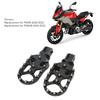 1 Pair Motorcycle Rear Footpegs CNC Aluminum Anodized   Replacement for F900R F900XR 2020‑2022