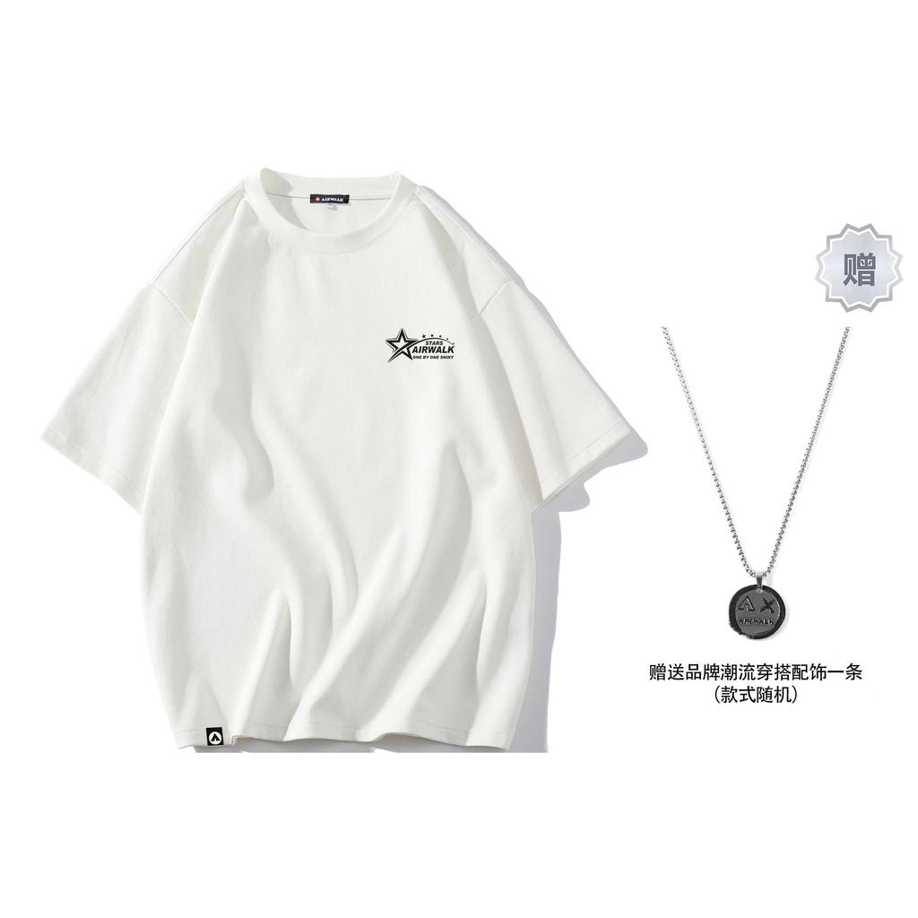 Airwalk T-Shirts Unisex Crew Neck Thin 007-LJ001-LJ002