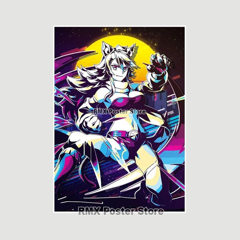 Akame Ga Kill Anime-Poster und Drucke, Wandkunst, Dekoration, weißes Papier, dekorative Gemälde, Bilder, Wohnzimmer, Zuhause, Wandbild