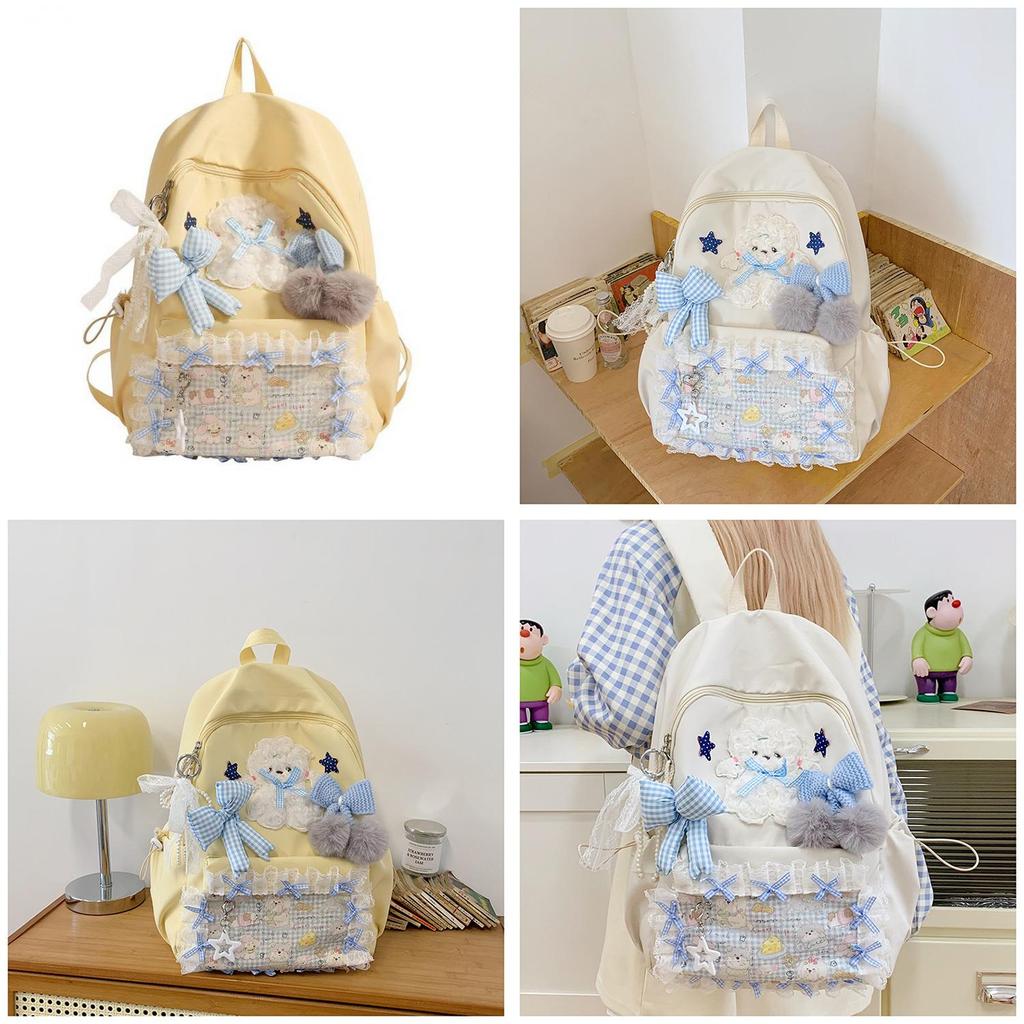 Street Style Schülerrucksack aus Nylon für Mädchen und den Schulgebrauch