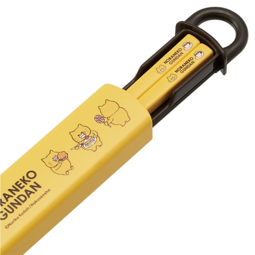 Skater Children's Chopsticks Chopstick Box Set 16.5cm Children's Lunch Box Antibacterial Treatment Boys Girls Easy to Open Sliding Type Made in Japan