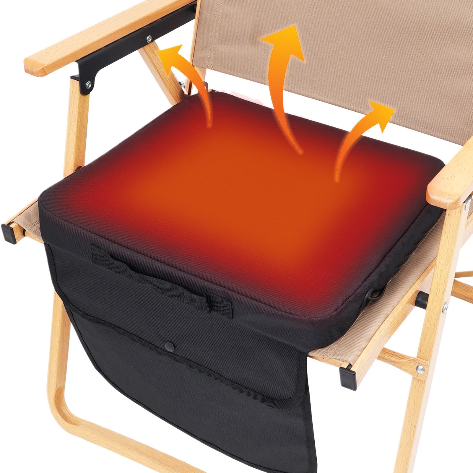 Heated Seat Cushion USB Powered Waterproof Warmer Foldable Warm Heating Seat Cushion for Car Office Home Concerts Bleacher CN