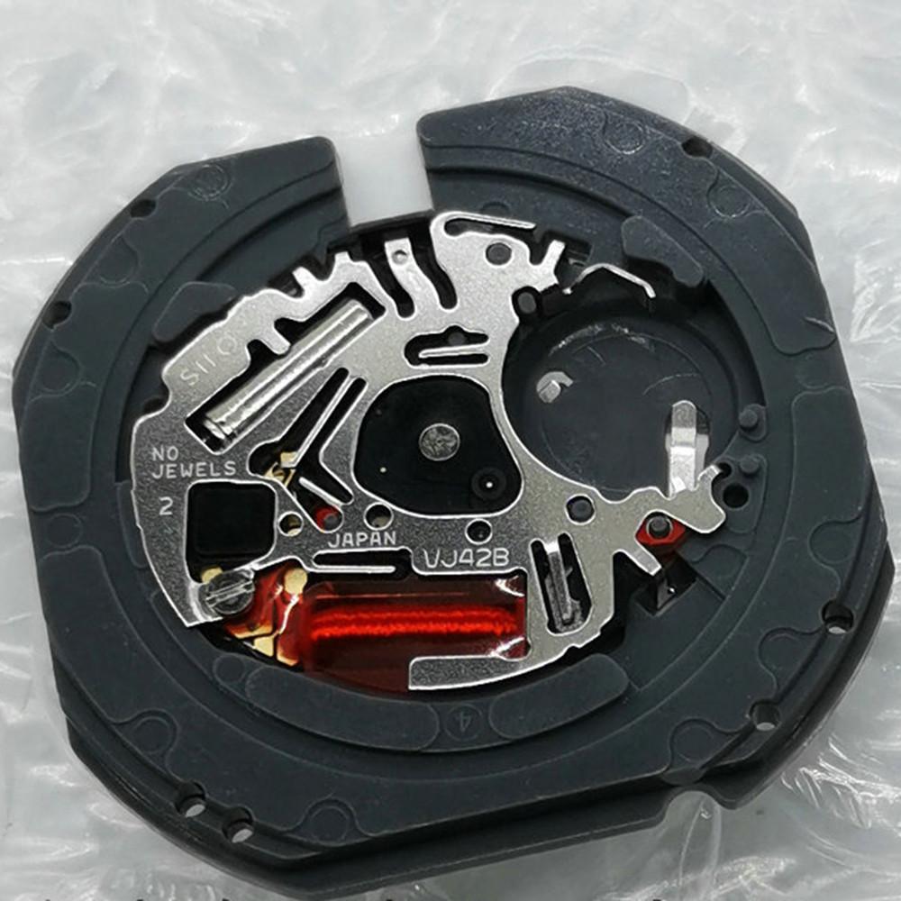 Movimento TMI VJ42B Novo Japão Seiko VJ42 Quartzo de 3 Ponteiros Movimento Original SII/TMI VJ42 Movimento de Relógio VJ42 MOVIMENTO Data às 3