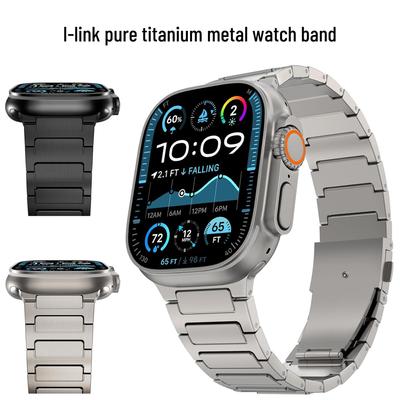Pulseira de Liga de Titânio Compatível para Apple Watch Ultra 3