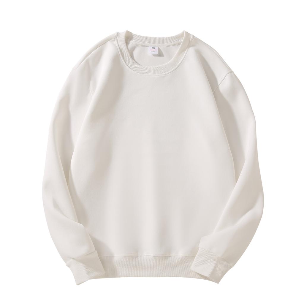 Loose Milk Silk Cotton Round Neck Hoodie Casual Sport Autumn Winter Korean Long Sleeve Couple Hoodies