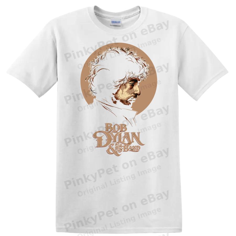 Dylan Profil Vintage Musik Kunst Unisex T-Shirt Grafisches Porträt T-Shirt