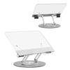 N3 Foldable Silicone Aluminum Laptop Stand - Vertical, Portable, Multi-functional