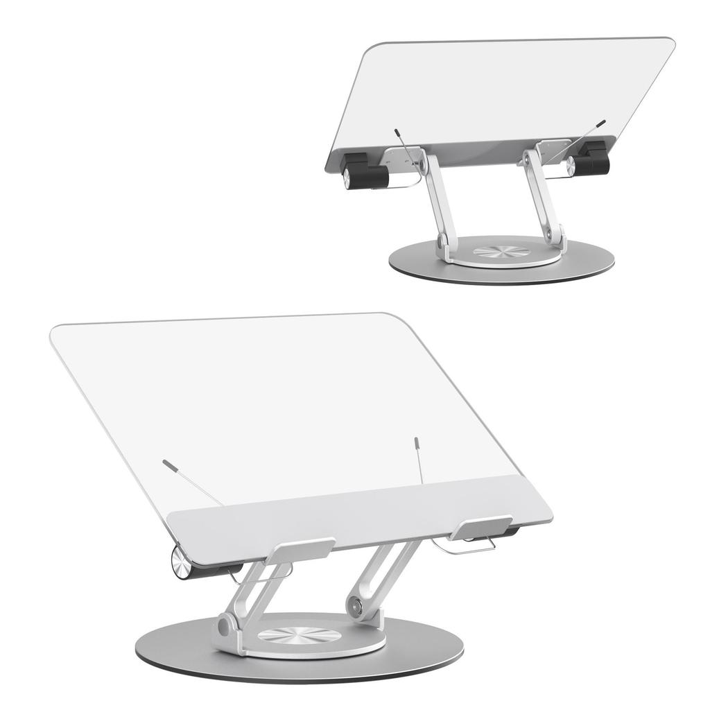 N3 Foldable Silicone Aluminum Laptop Stand - Vertical, Portable, Multi-functional