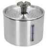 2.5L Cat Water Fountain 304 Stainless Steel Automatic Pet Water Drinking Dispenser with Water Level 