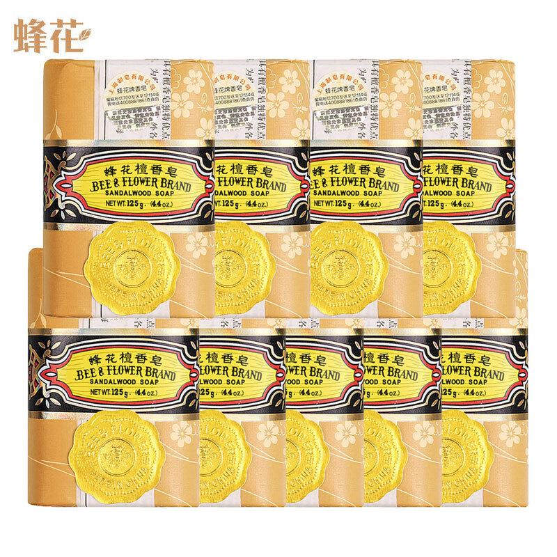 Bee Flower Sandalwood Bar Soap (9-Pack)