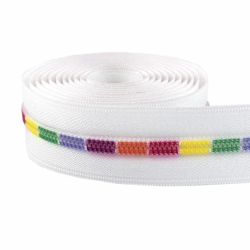 1-10M Meetee 5# Nylon Zippers Coil Plastic Zipper Tapes By The Meter Sewing Zips for Clothes Repair Kit Replacement Accessories