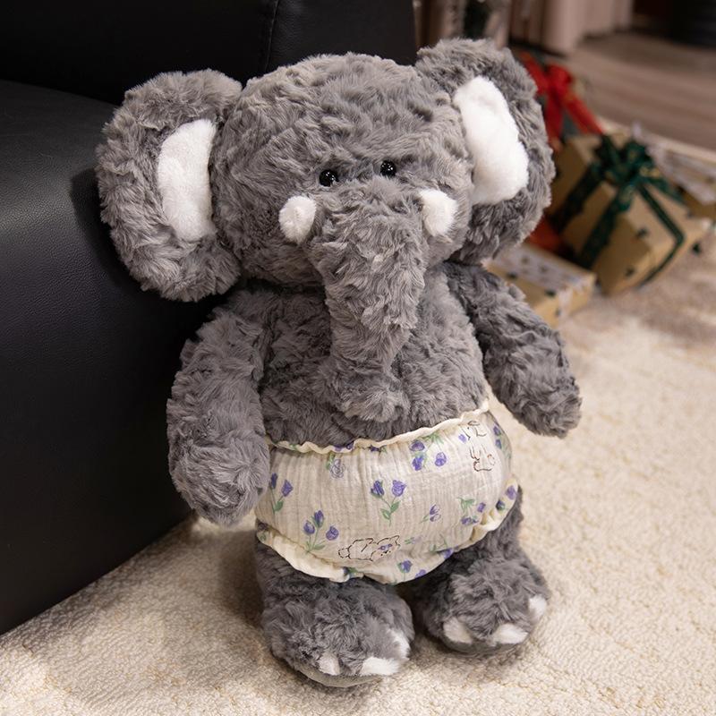 Cute Pet Can Be Worn and Undressed Teddy Bear Plush Toy Children Sleep with Rabbit Throw Pillow Elephant Doll