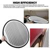 80cm Round Striped Foldable PD R Flexible Lined Light Reflector Board Circular Dent Panel Portable Car Dent Remover Check Tools