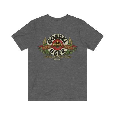 Goebel Gold Label Bier 1940 Vintage Herren T-Shirt