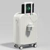 20 Inch Suitcase Hard Shell Scratch-resistant Surface with USB Interface Cup Holder