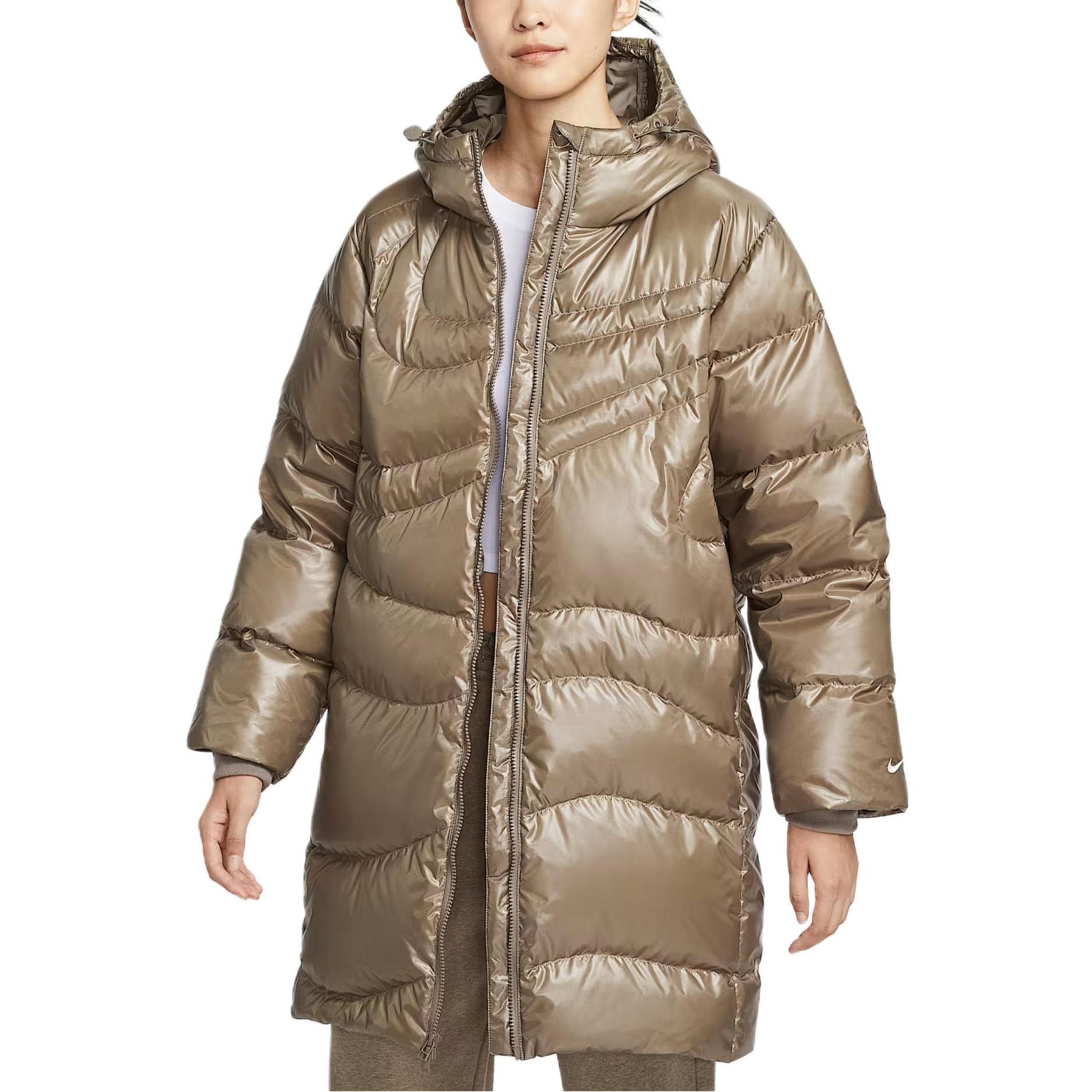 

New Nike Sportswear Swoosh Series Down Jacket Women s HV2752-214 M