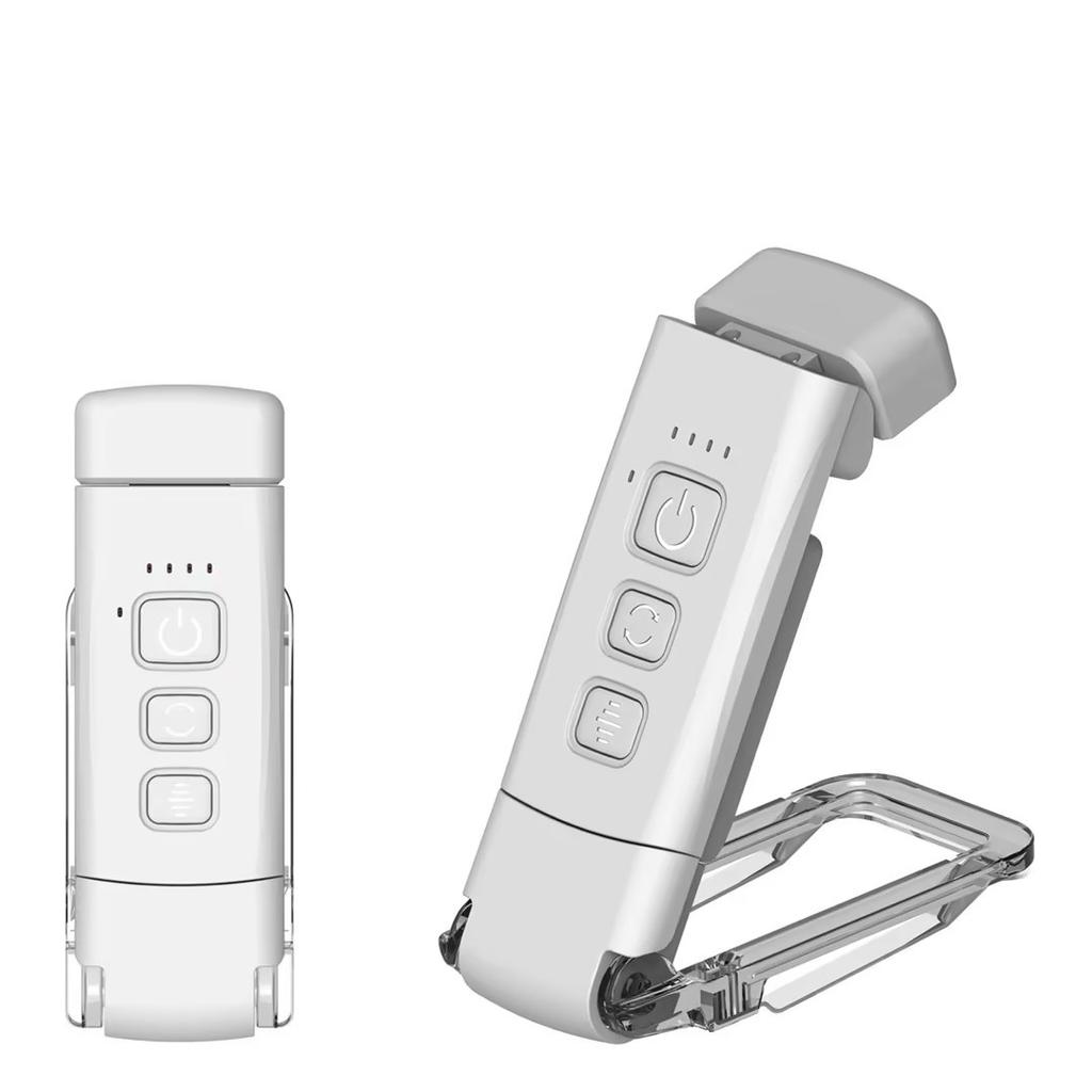 Portable Rechargeable Book Light with 3 Lighting Modes, Clip-on LED Reading Light for Books, Adjustable Brightness Reading Light