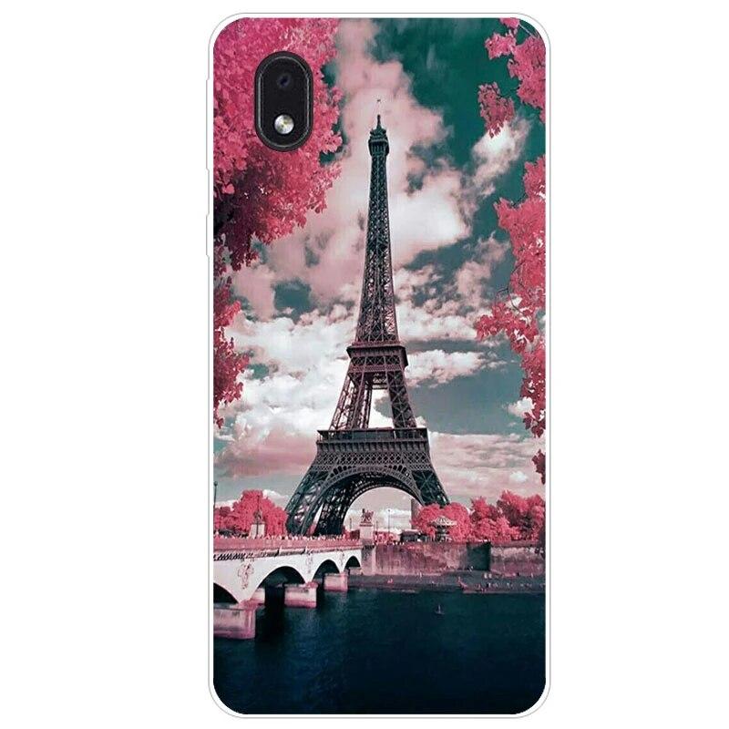 For Samsung Galaxy M01 A01 Case For Samsung Galaxy M01 Core Soft Case Cover M 01 A01 Core Fashion Protect Black Silicone Cover