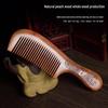 Jiebishi Natural Peach Wood Comb