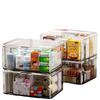 Storage Box with LidDust-proof DesktopMedicine Storage Box Large-capacity Cosmetics Storage Basket