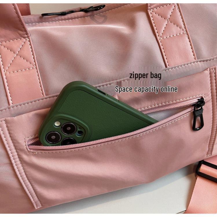 Damen Reisetasche mit großem Fassungsvermögen für grenzüberschreitende Reisen, Nass-/Trocken-Trennung, Trainings- und Sport-Duffelbag für Herren, leichte Handtasche für kurze Strecken