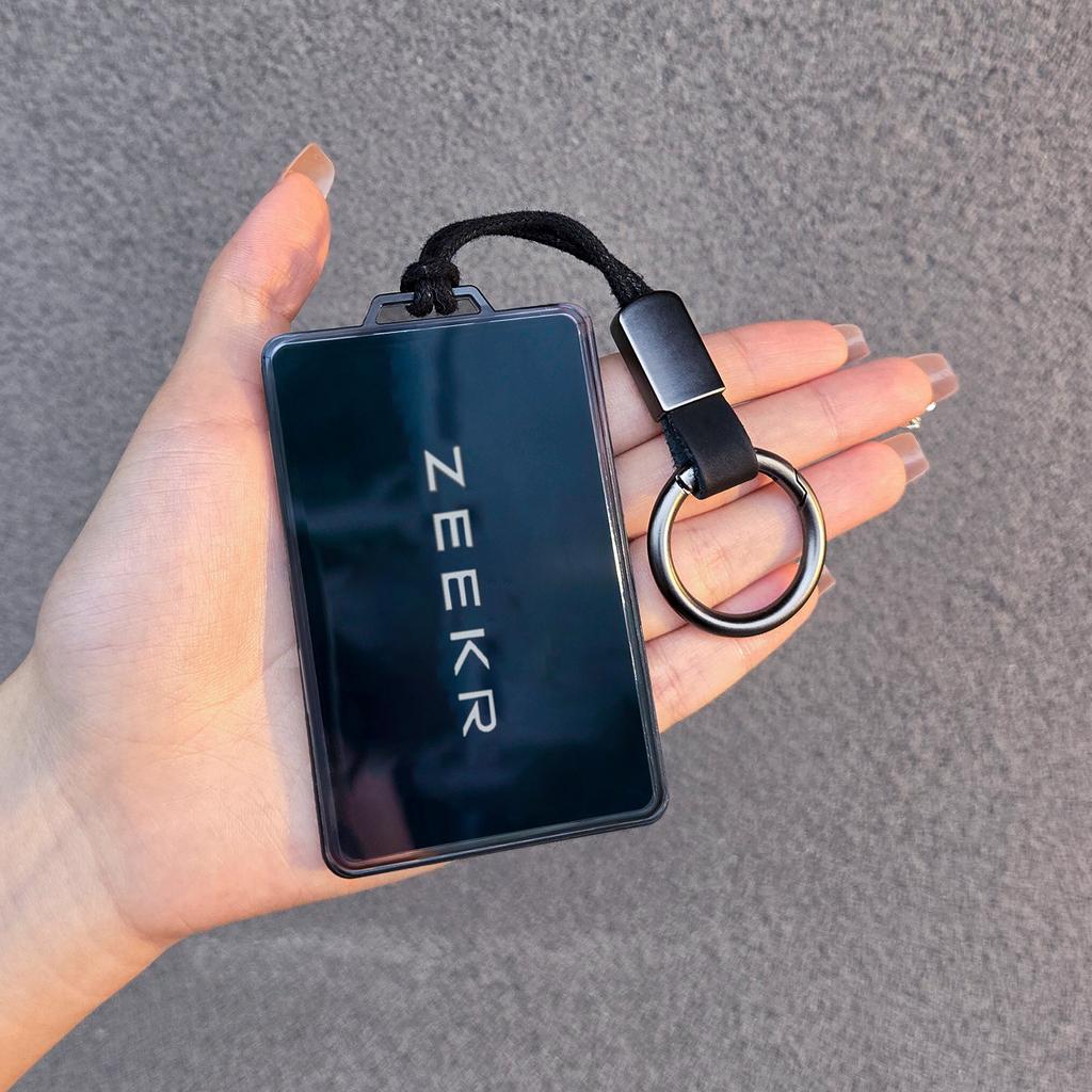 Für Geely Zeekr 001 X 007 009 Mix 007Gt TPU Auto Schlüsselhülle Abdeckung Transparent Smart Fernbedienung Schlüsselhülle Abdeckung Schlüssel Tasche Hülle Halter Schlüsselanhänger