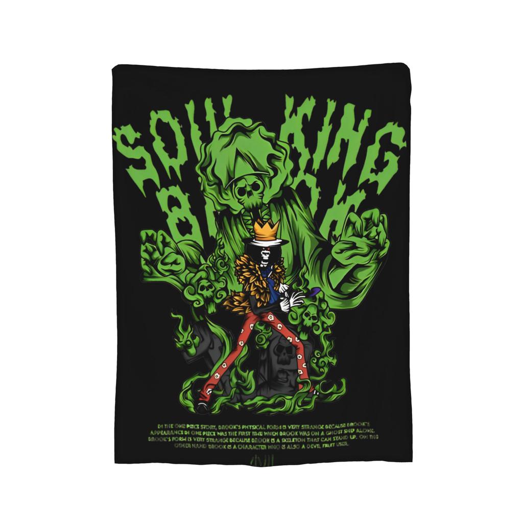 Luffy Anime Manga Coral Fleece Plush Throw Blanket Zoro Blanket for Home Couch Super Warm Bedding Throws,