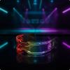 Multicolor Light-up Glasses | Adjustable-Looking Band, futuristic Goggles with