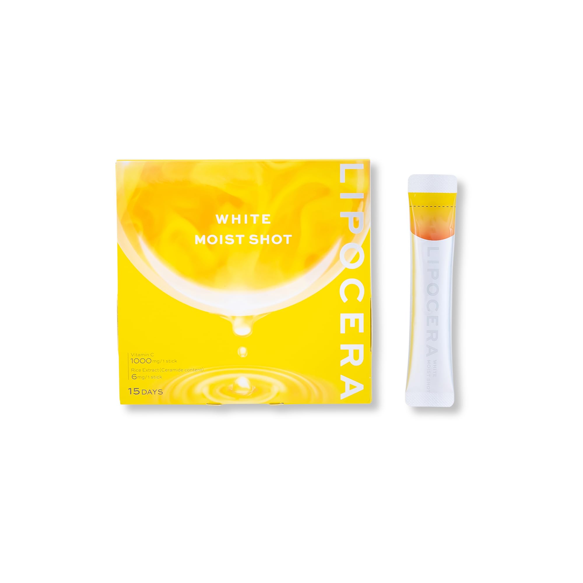 

White Moist Shot 15 packets [Liposira] жовтий