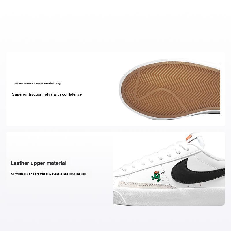 Nike Blazer Low 77 GS Ο Κόσμος Είναι η Παιδική Χαρά Παιδικά Παπούτσια Λευκό Bright-Crimson Stadium-Green DJ5201-106