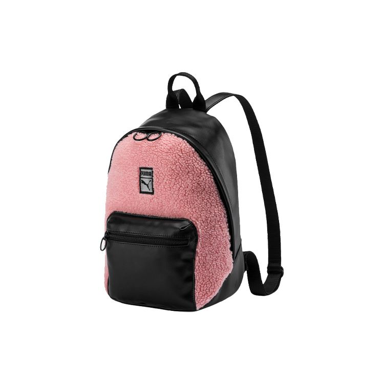 Puma Plush Splicing Casual Backpack Women Backpack Pink 076591-02 Pink 4580₽