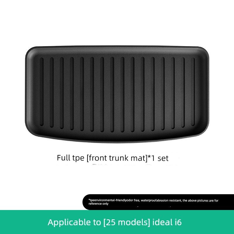Suitable for 25 Models of Ideal I6 Cars, Tpe Floor Mats, All-Weather Trunk Mats, and Special Car-Specific Floor Mats 25 Ideal I6 Front Trunk Mats