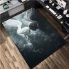 Angel and Demon Rug - Home carpet Office Decorative Carpet For Living Room Bedroom Door Mat Floor Rug Computer Chair Area Rug