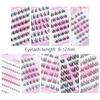 Natural Look Glue-free False Eyelashes Press on Segmented Eyelashes  Women's Beauty