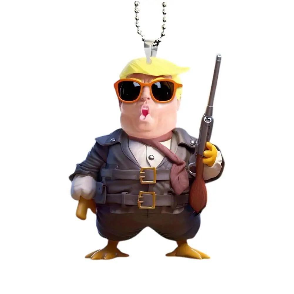 

Акриловый автомобильный кулон Авто 2D акриловый кулон-пародия Аксессуары для зеркала заднего вида с цепочкой-веревкой для дверной ручки Брелки для ключей Окно E4T1