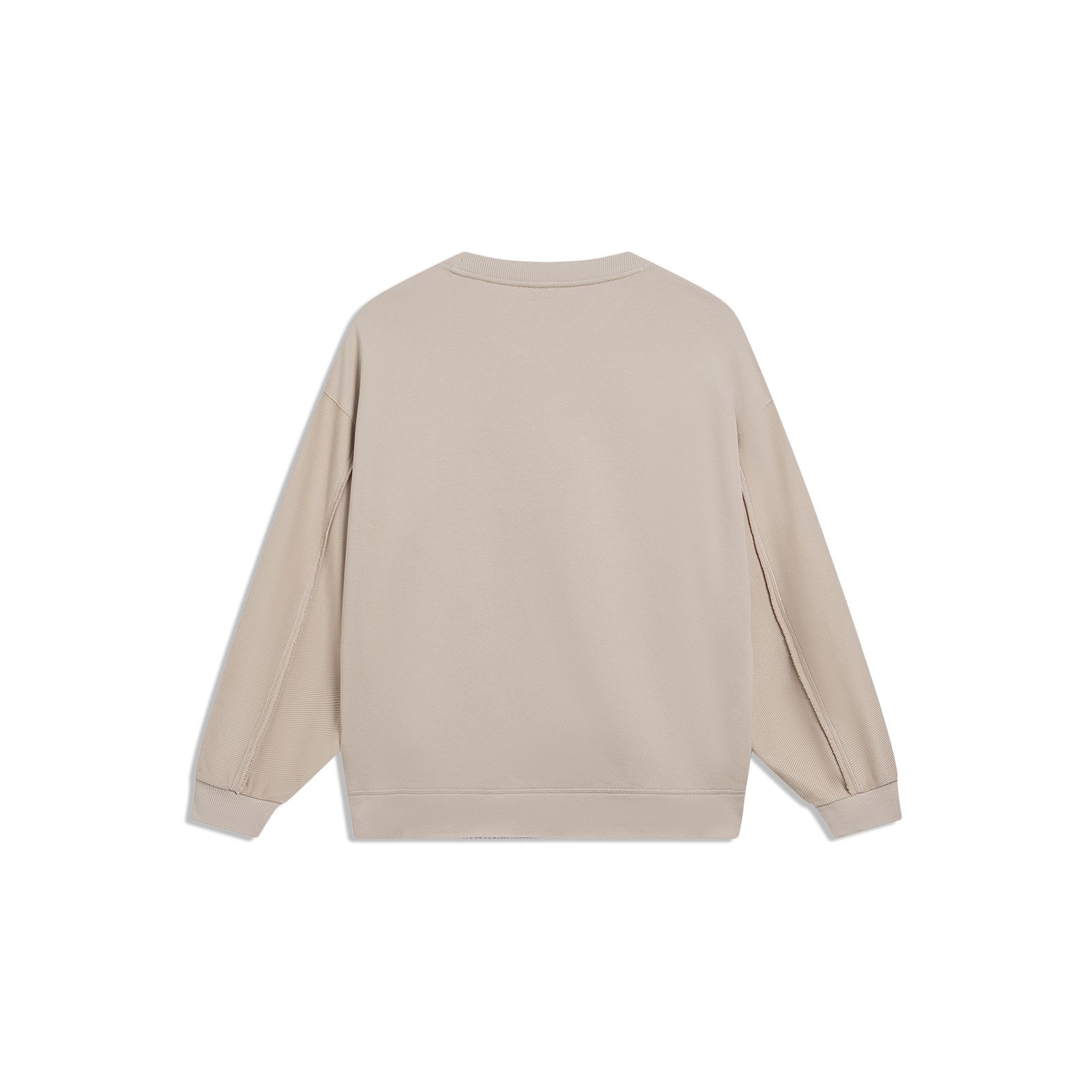 Li-Ning Cf Trace Series Letter Print Свитер с круглым вырезом — фото 2