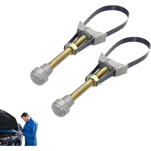 Adjustable Oil Filter Wrench, Auto Car Diameter Adjustable Oil Filter Removal Strap Wrench Tool,Oil Filter Removal Tool,60mm-120mm Universal for